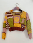 90’s style Cropped Jumper size S